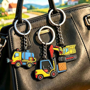 Construction Keychains Kids Party Bag Australia - KOI KOI INBOX