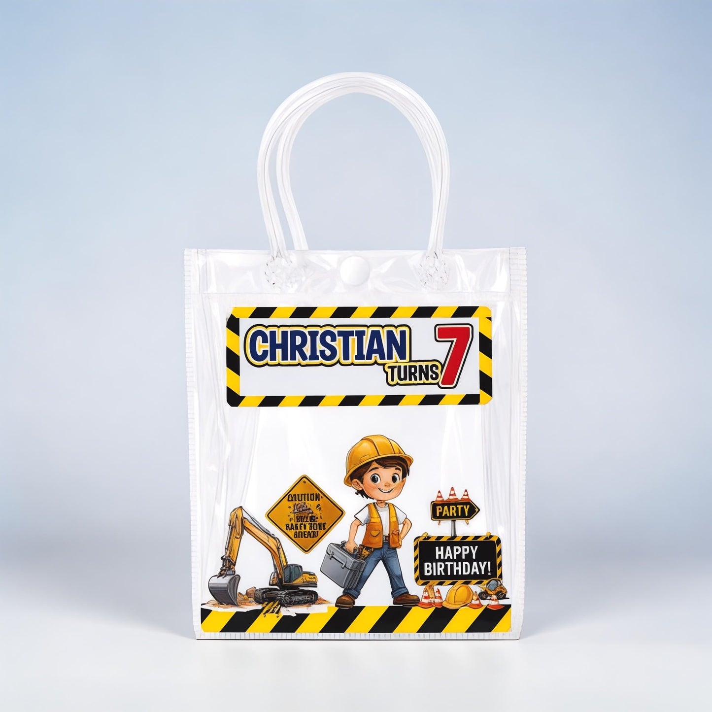 Construction Personalised Party Bag Kids Party Bag Australia - KOI KOI INBOX