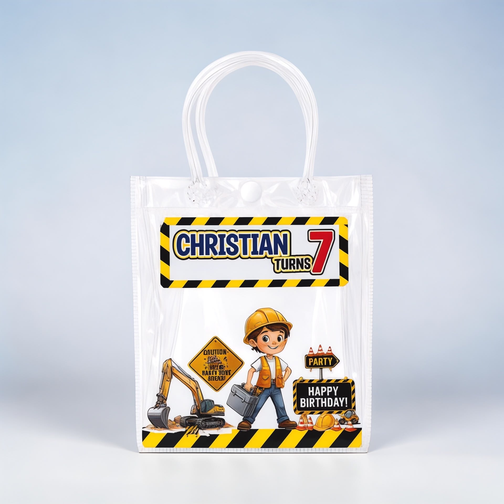 Construction Personalised Party Bag Kids Party Bag Australia - KOI KOI INBOX