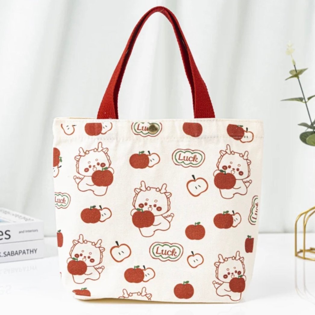 Cute Design Canvas Bag Kids Party Bag Australia - KOI KOI INBOX