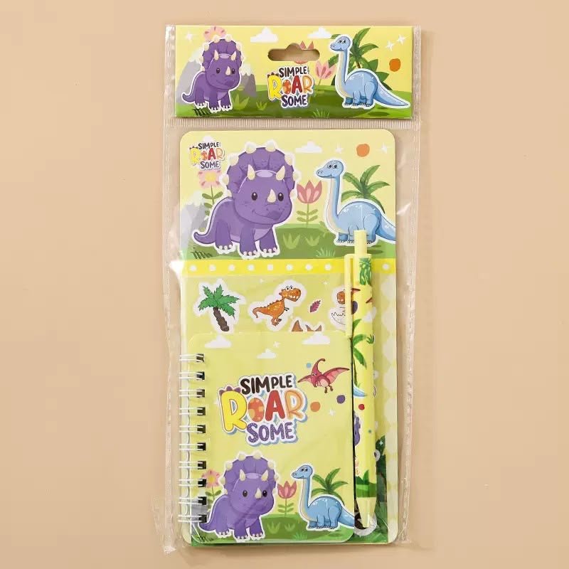 Dinosaur Stationery Gift Pack Kids Party Bag Australia - KOI KOI INBOX