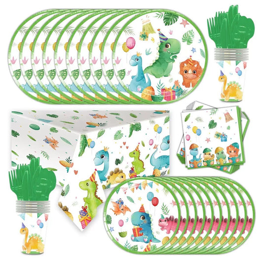 Dinosaur Tableware Kids Party Bag Australia - KOI KOI INBOX