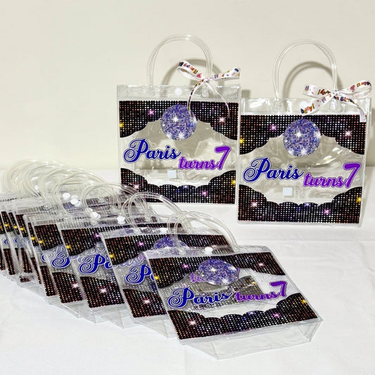 Disco Ball Personalised Party Bag Kids Party Bag Australia - KOI KOI INBOX