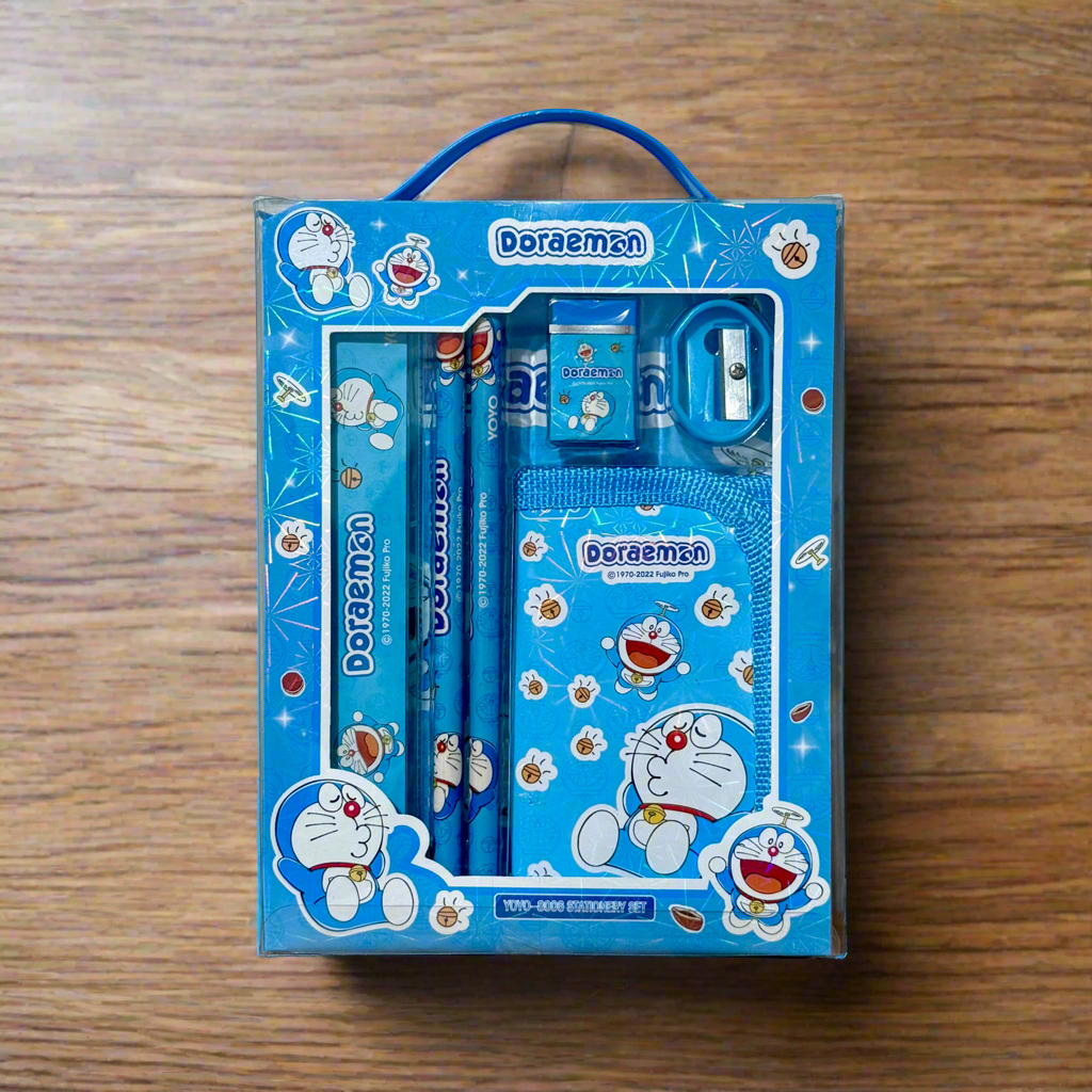 Doraemon Stationery set (5 items) Kids Party Bag Australia - KOI KOI INBOX