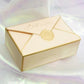 Elegant Envelope Style Wedding Favour Boxes with Gold Foil Seal – Luxury Gift Packaging（20pcs) Kids Party Bag Australia - KOI KOI INBOX