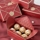 Elegant Envelope Style Wedding Favour Boxes with Gold Foil Seal – Luxury Gift Packaging（20pcs) Kids Party Bag Australia - KOI KOI INBOX