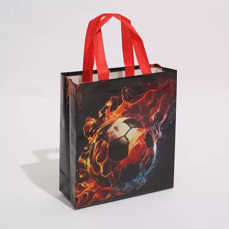 Football Party Bag Non - woven (12pcs per pack) Kids Party Bag Australia - KOI KOI INBOX