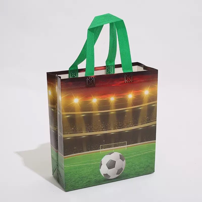 Football Party Bag Non - woven (12pcs per pack) Kids Party Bag Australia - KOI KOI INBOX