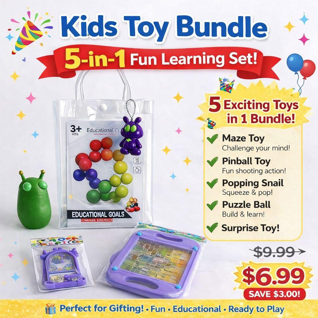 Fun Learning Party Bag (5 items) Kids Party Bag Australia - KOI KOI INBOX