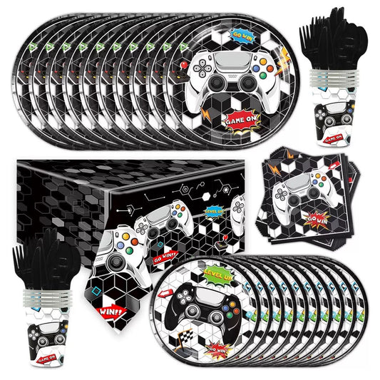 Game On Tableware Kids Party Bag Australia - KOI KOI INBOX