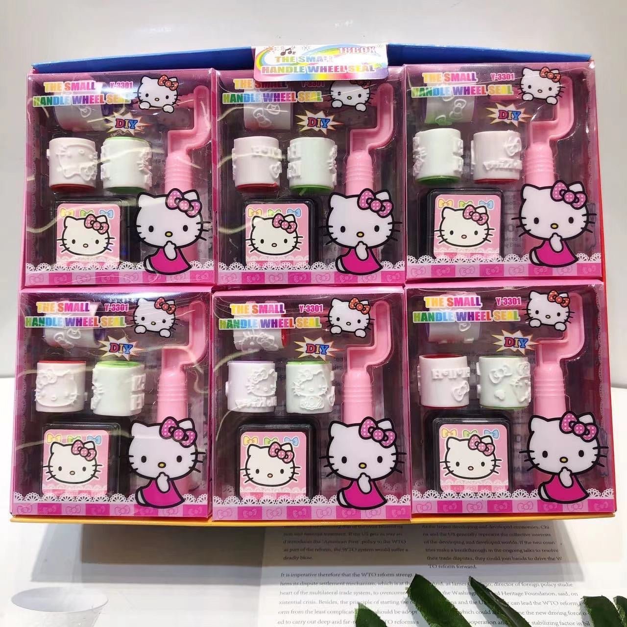 HK Roller Stamp Set Kids Party Bag Australia - KOI KOI INBOX