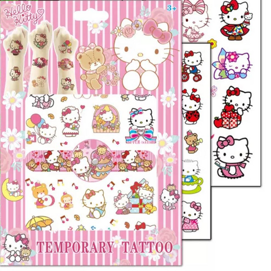 HK Temporary Tattoo (4 sheets) Kids Party Bag Australia - KOI KOI INBOX