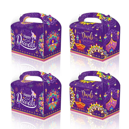 Indian Diwali Party Box | Candy Box (12pcs in a pack) Kids Party Bag Australia - KOI KOI INBOX