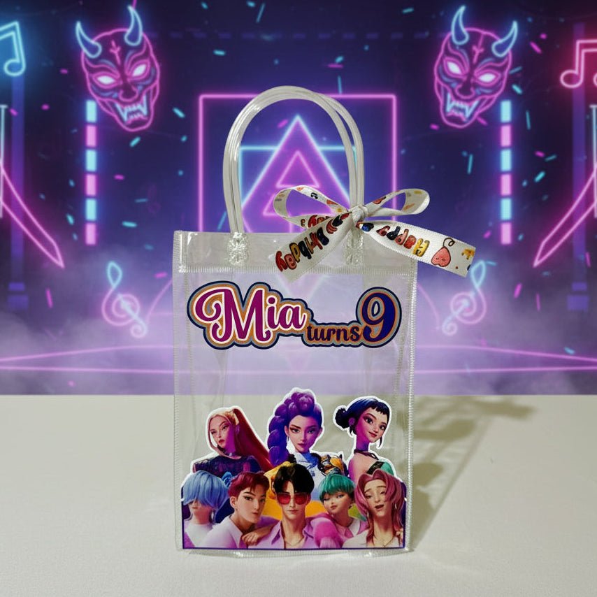 K - pop Demon Hunters Personalised Party Bag Kids Party Bag Australia - KOI KOI INBOX