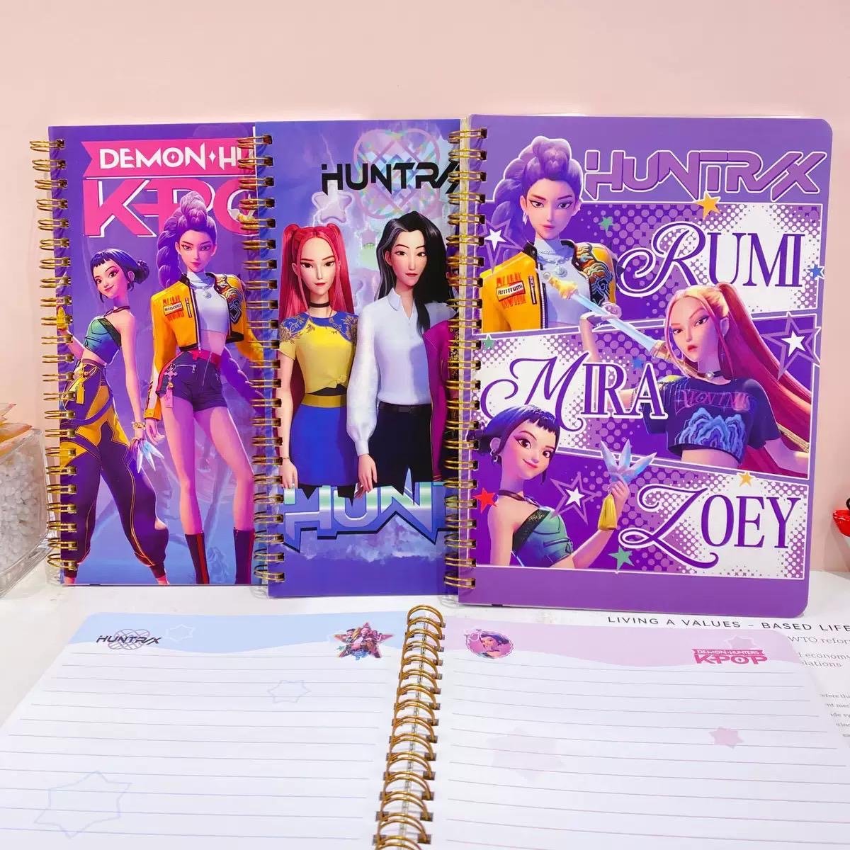 Kpop Demon Hunters A5 Notebook Kids Party Bag Australia - KOI KOI INBOX