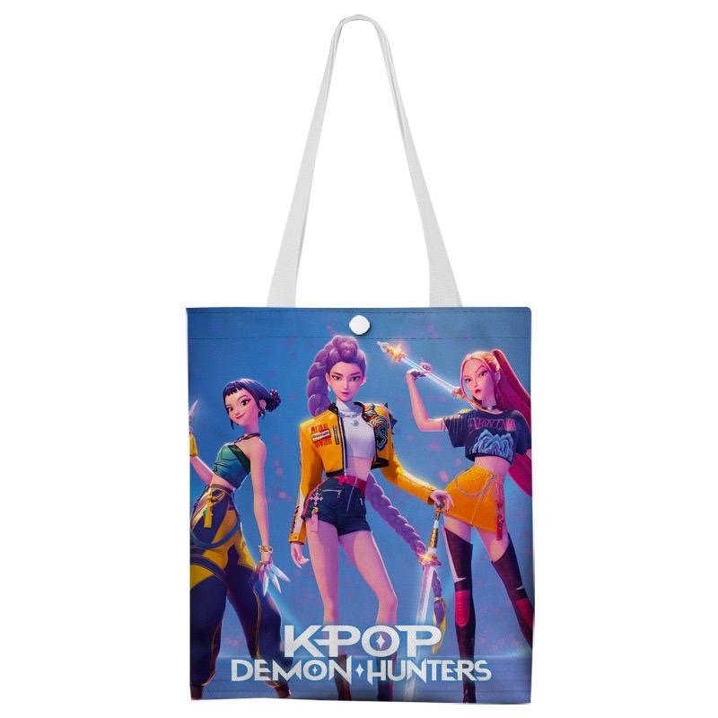 Kpop Demon Hunters Canvas Bag Kids Party Bag Australia - KOI KOI INBOX