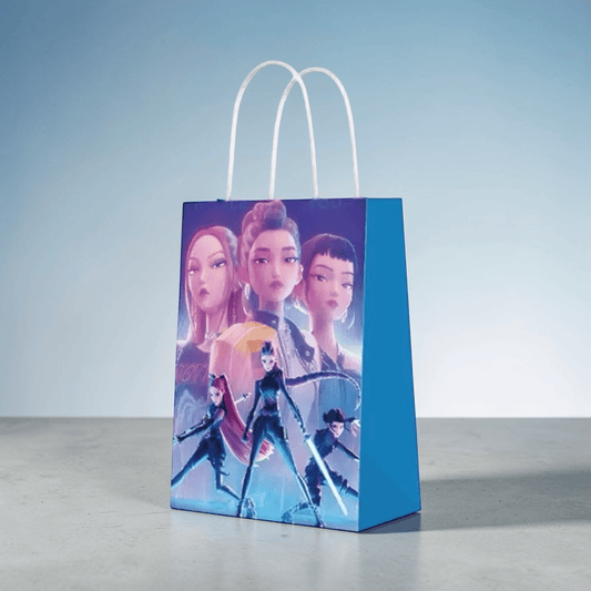 KPOP Demon Hunters Paper Party Bag (12pcs in a pack) Kids Party Bag Australia - KOI KOI INBOX