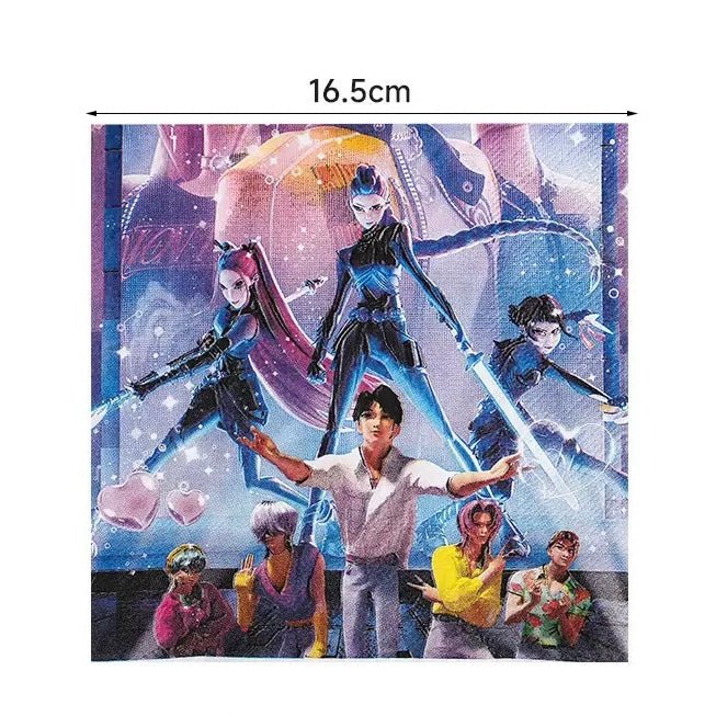 Kpop Demon Hunters Tableware Kids Party Bag Australia - KOI KOI INBOX