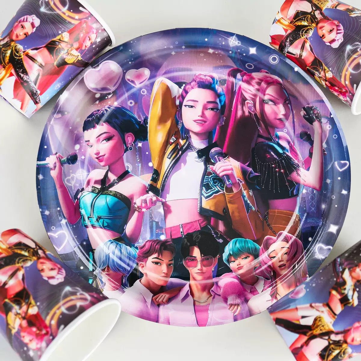 Kpop Demon Hunters Tableware Kids Party Bag Australia - KOI KOI INBOX