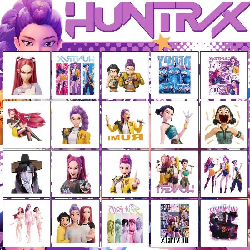 Kpop Demon Hunters Temporary Tattoo Kids Party Bag Australia - KOI KOI INBOX