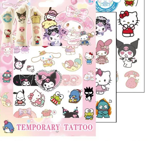 KRM Temporary Tattoo (4 sheets) Kids Party Bag Australia - KOI KOI INBOX