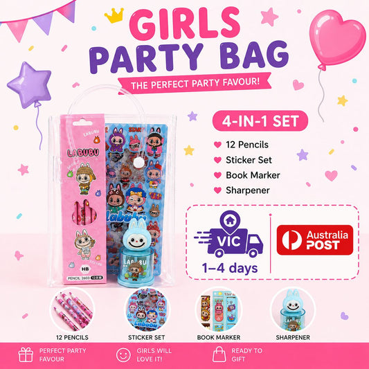 Labubu Bundle Bag A Kids Party Bag Australia - KOI KOI INBOX