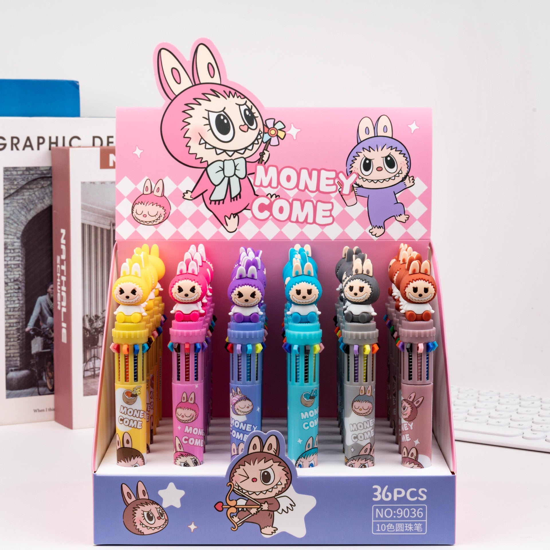 Labubu Multicoloured 3D Pen Kids Party Bag Australia - KOI KOI INBOX