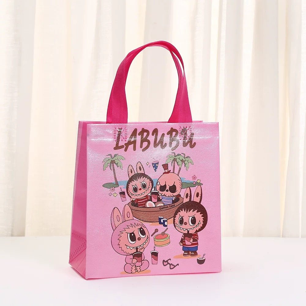 LABUBU Party Bag Non - woven (12pcs in a pack) Kids Party Bag Australia - KOI KOI INBOX