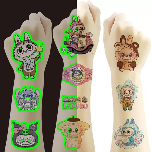 Labubu Temporary Tattoo Kids Party Bag Australia - KOI KOI INBOX