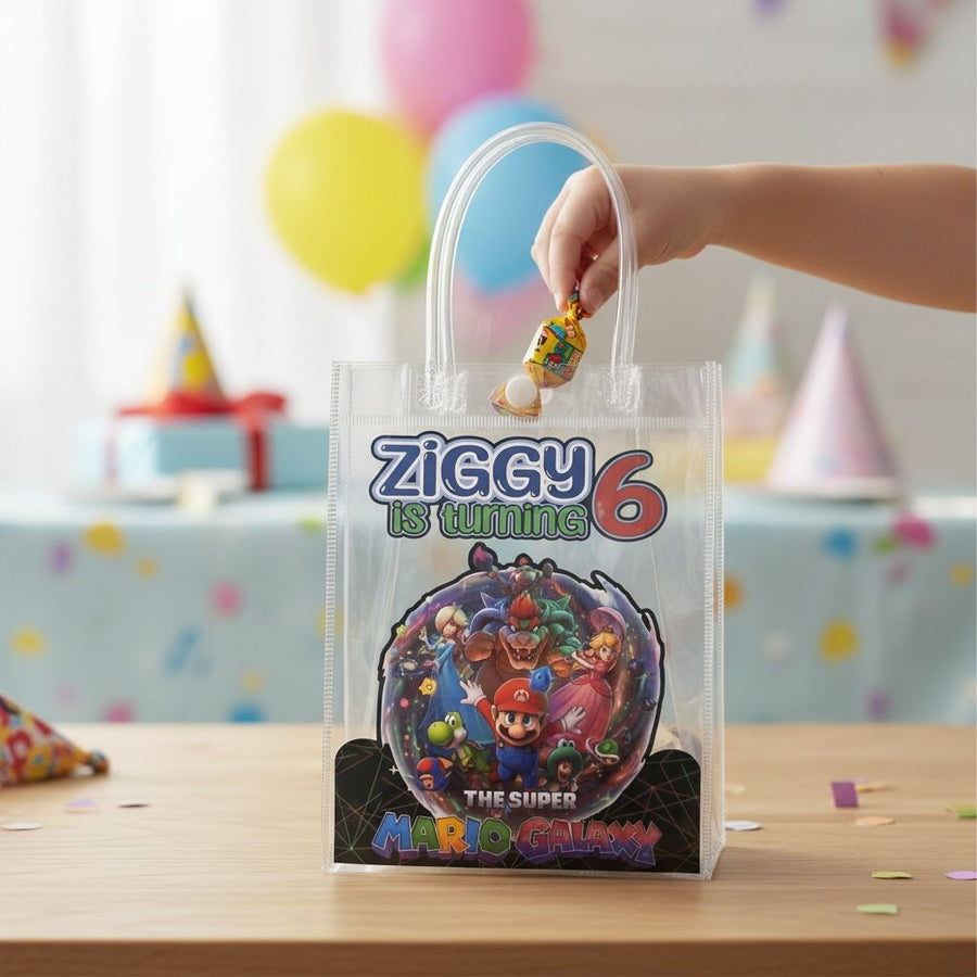 MARIO Personalised Party Bag Kids Party Bag Australia - KOI KOI INBOX