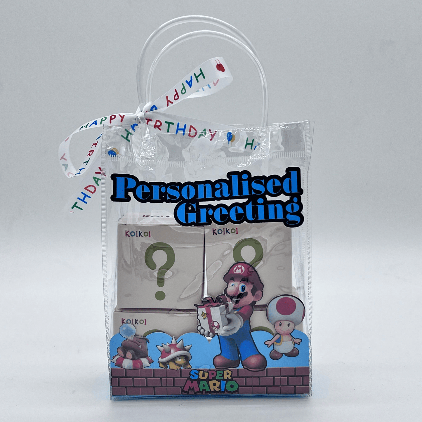 MARIO Personalised Party Bag Kids Party Bag Australia - KOI KOI INBOX