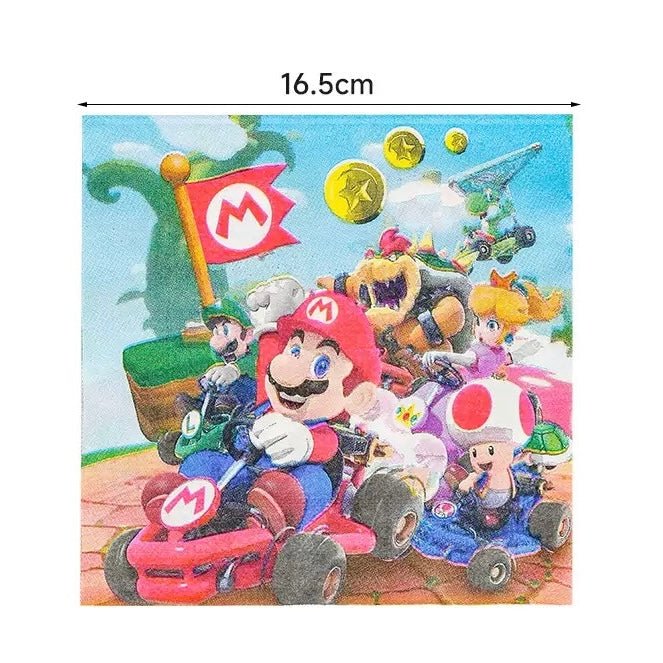 Mario Tableware Kids Party Bag Australia - KOI KOI INBOX