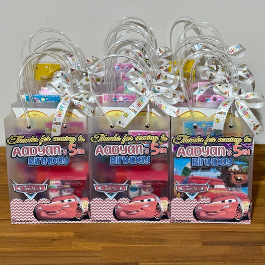 Mcqueen Cars Personalised Party Bag Kids Party Bag Australia - KOI KOI INBOX