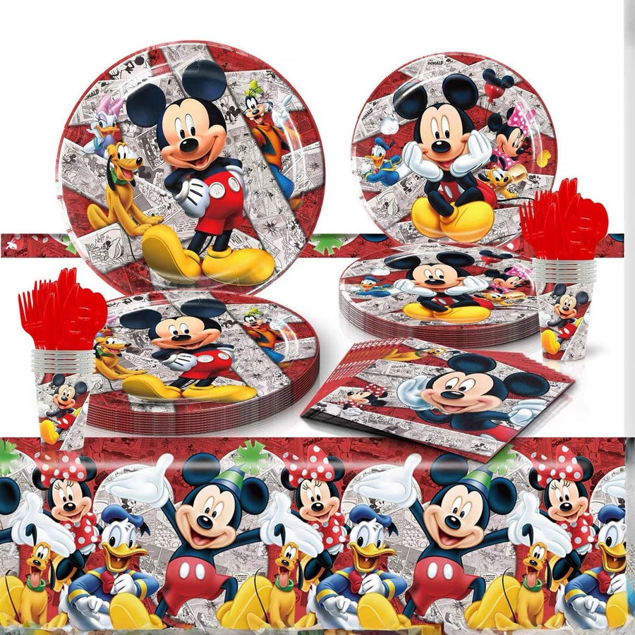 Mickey Tableware Kids Party Bag Australia - KOI KOI INBOX