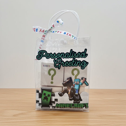 MINECRAFT Personalised Party Bag Kids Party Bag Australia - KOI KOI INBOX