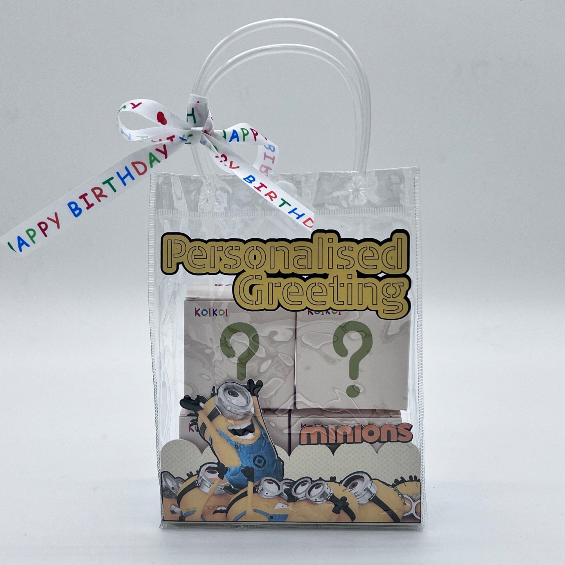 MINIONS Personalised Party Bag Kids Party Bag Australia - KOI KOI INBOX
