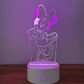 MM 3D Night Light (7 Colours) Kids Party Bag Australia - KOI KOI INBOX