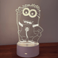MN 3D Night Light (7 Colours) Kids Party Bag Australia - KOI KOI INBOX