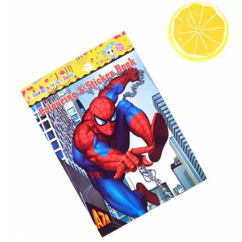 MV Colouring & Sticker Book (12 in a pack) Kids Party Bag Australia - KOI KOI INBOX