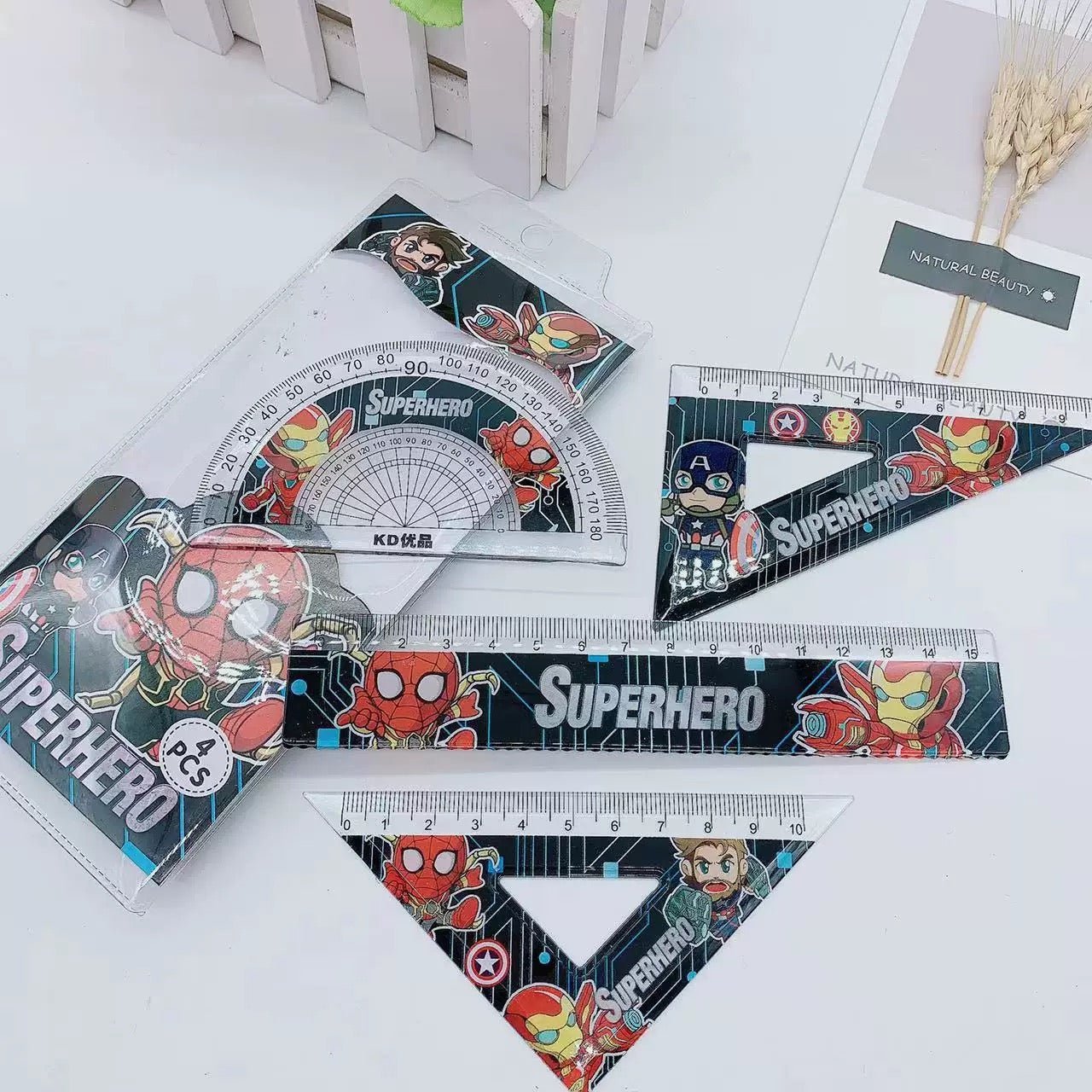 MV Geometry Rulers Set Kids Party Bag Australia - KOI KOI INBOX