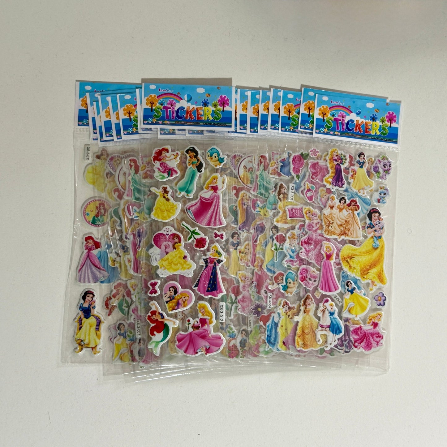 P Stickers (5 Sheets) Kids Party Bag Australia - KOI KOI INBOX