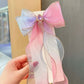 Pastel Gradient Big Ribbon HairClip Kids Party Bag Australia - KOI KOI INBOX