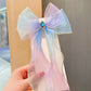Pastel Gradient Big Ribbon HairClip Kids Party Bag Australia - KOI KOI INBOX