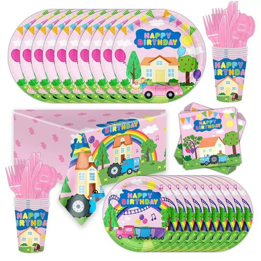 Peppa Pig Tableware Kids Party Bag Australia - KOI KOI INBOX