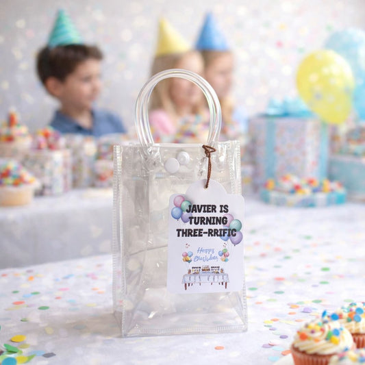 Personalised Birthday Thank You Tag Kids Party Bag Australia - KOI KOI INBOX