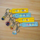 Personalised Keychain (Macarons letters) Kids Party Bag Australia - KOI KOI INBOX