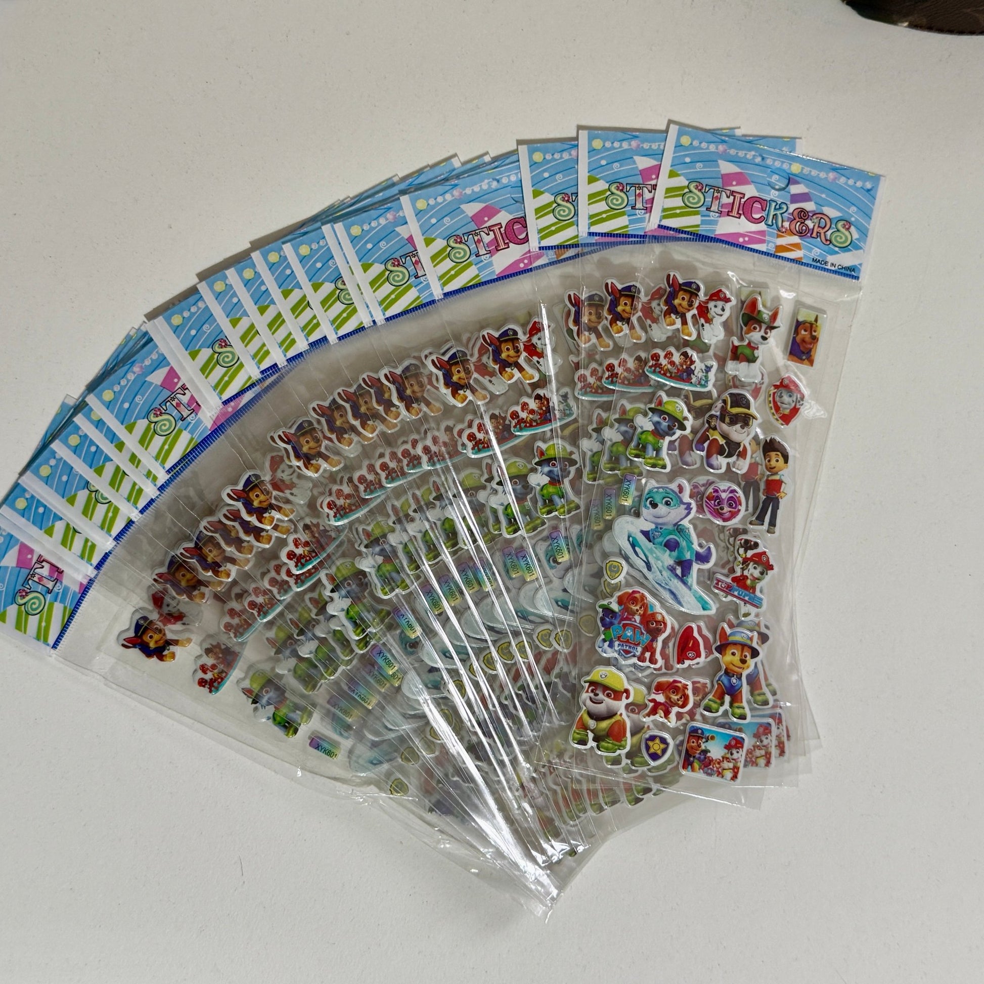 PP Stickers (5 Sheets) Kids Party Bag Australia - KOI KOI INBOX