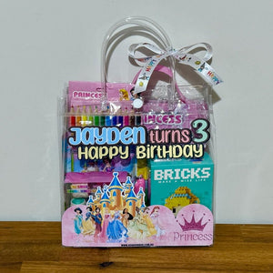 PRINCESS Personalised Party Bag Kids Party Bag Australia - KOI KOI INBOX