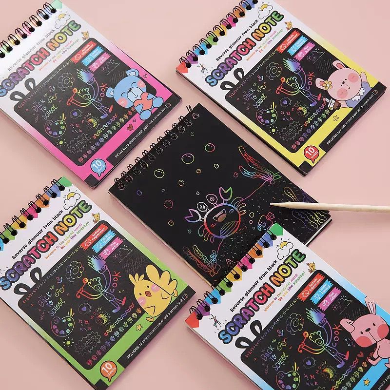 Scratch Note Kids Party Bag Australia - KOI KOI INBOX