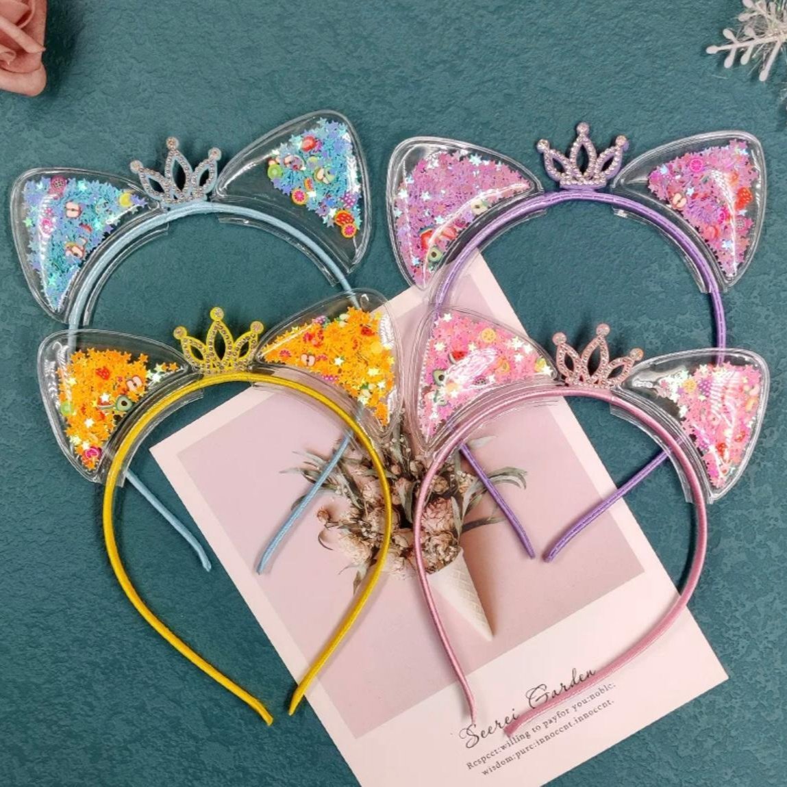 Shimmery Hair Band Kids Party Bag Australia - KOI KOI INBOX